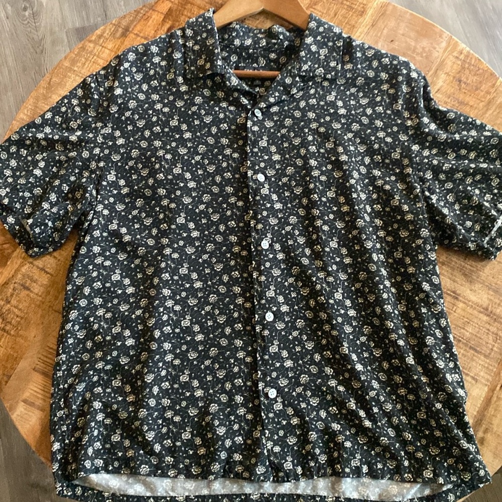 Rag & Bone Floral Avery Viscose Shirt L